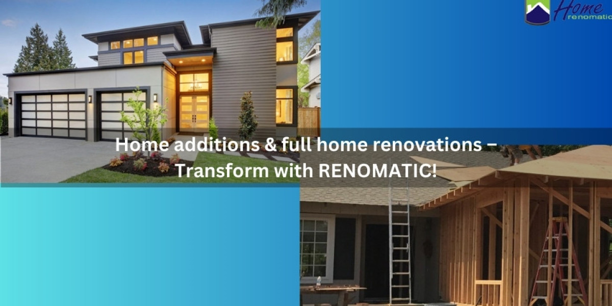 Home additions & full home renovations – Transform with RENOMATIC!