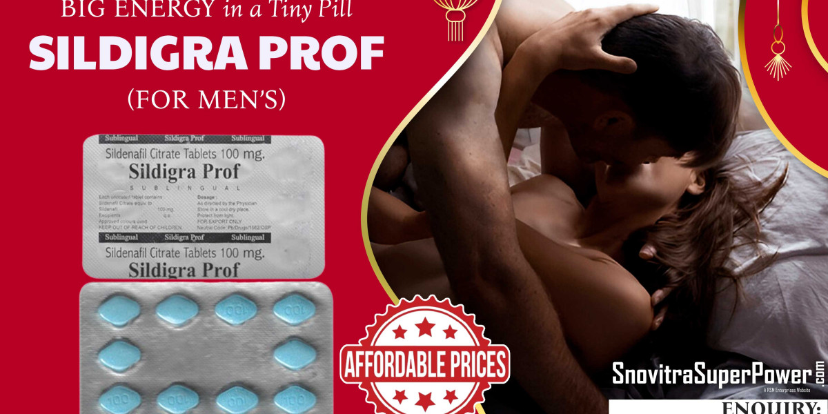 Sildigra Prof 100mg: An exceptional remedy to fix erection failure