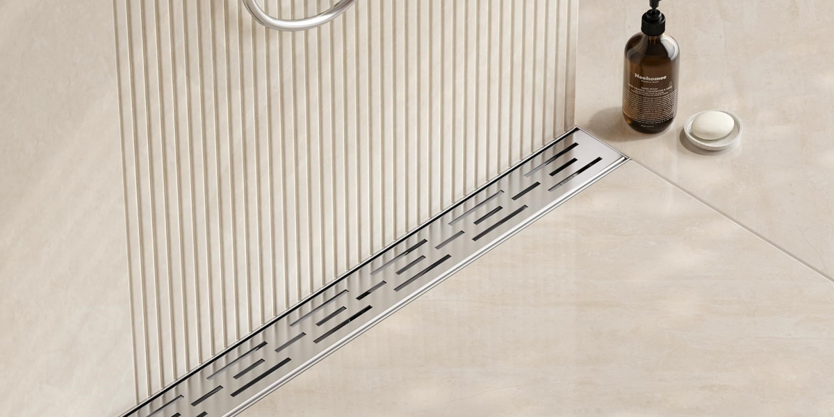 Minimalist Shower Channel Drains for Modern Showers