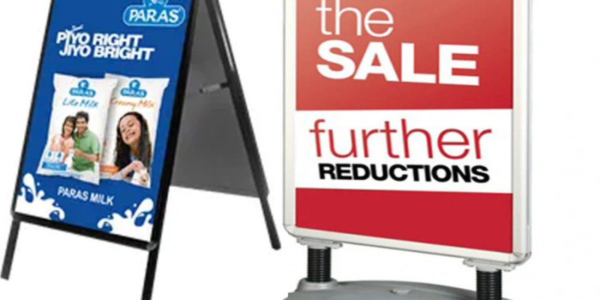 Pavement Stands Printing – Boost Foot Traffic with Striking, Same-Day Pavement Sign Printing