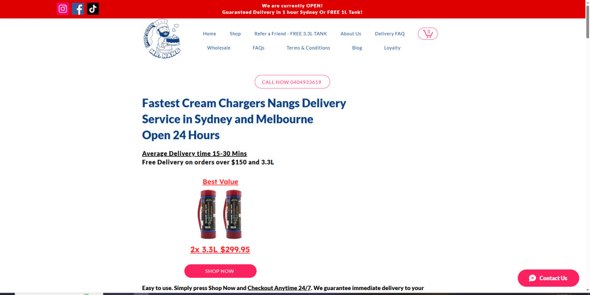 MR Nangs: Your Go-To for Cream Chargers and Quick Delivery in Sydney