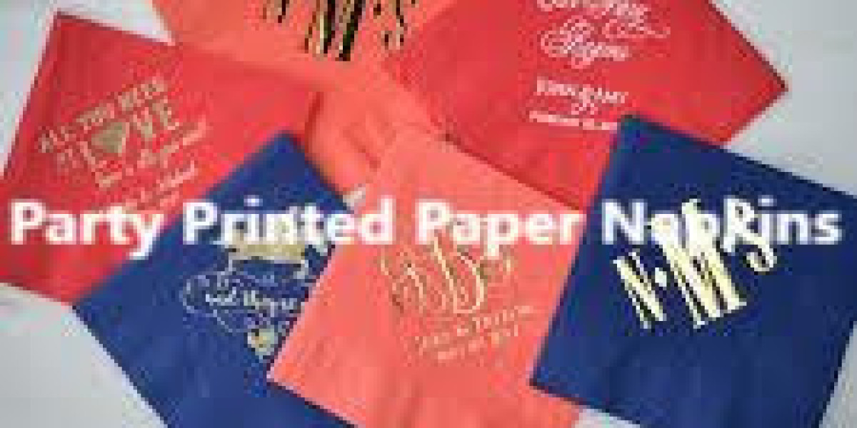 PaperNapkinFactory's Designer Party Printed Paper Napkins: The Art of Celebration