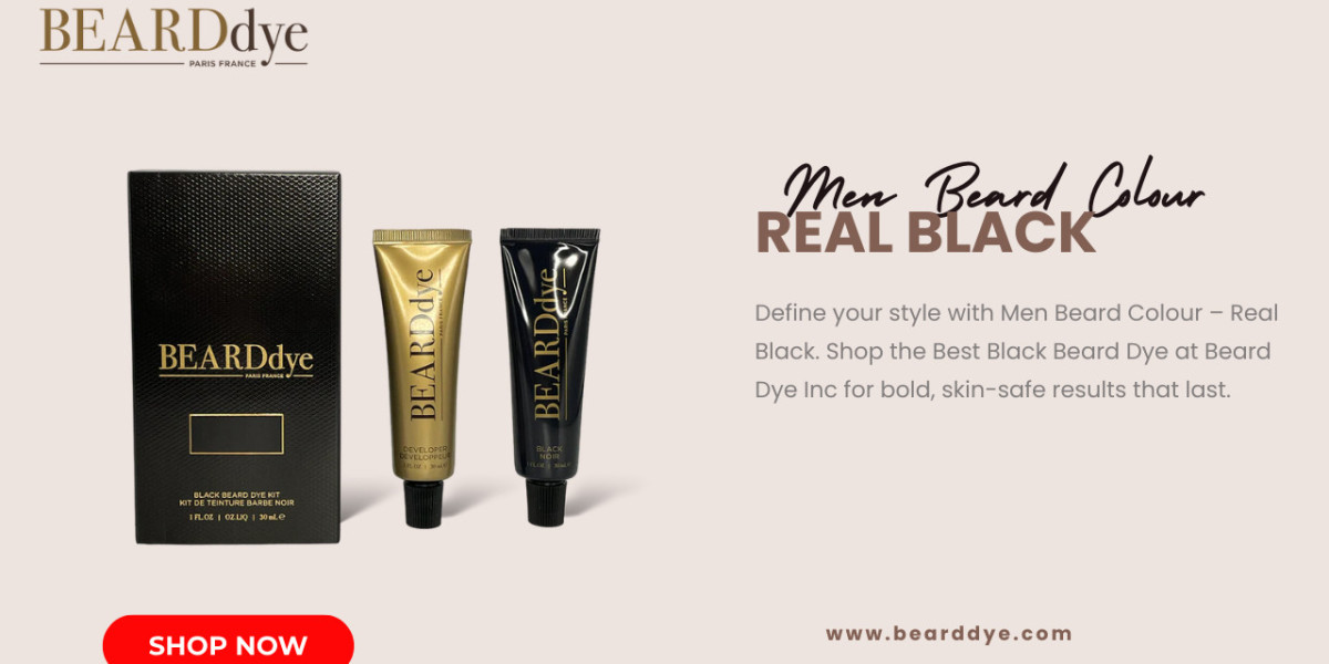 Men Beard Colour – Real Black That Defines Masculinity