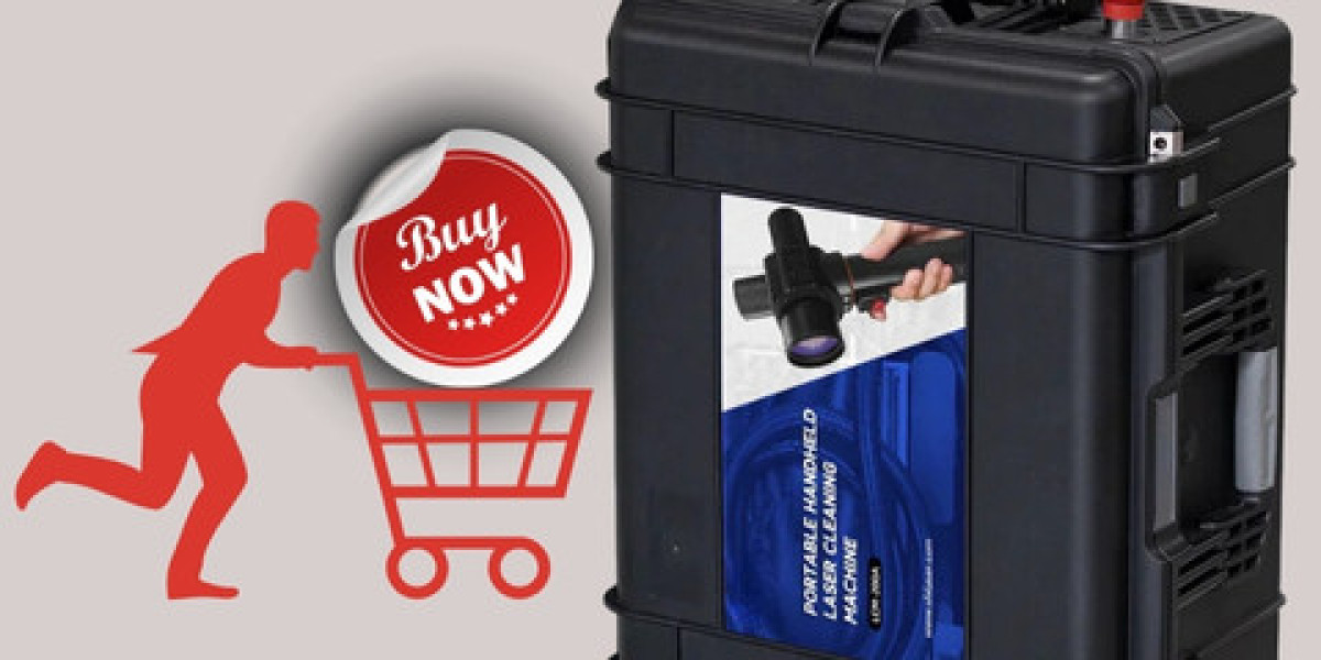 How can a portable laser cleaning machine remove rust without chemicals or abrasives