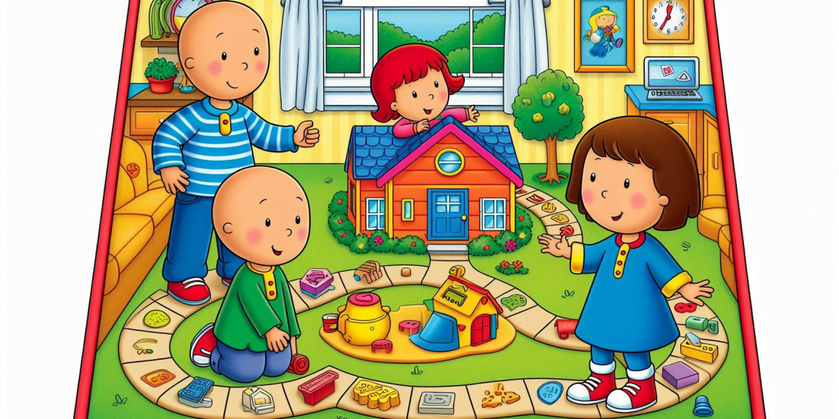 Caillou Family House Game: A Fun and Educational PBS Kids Experience