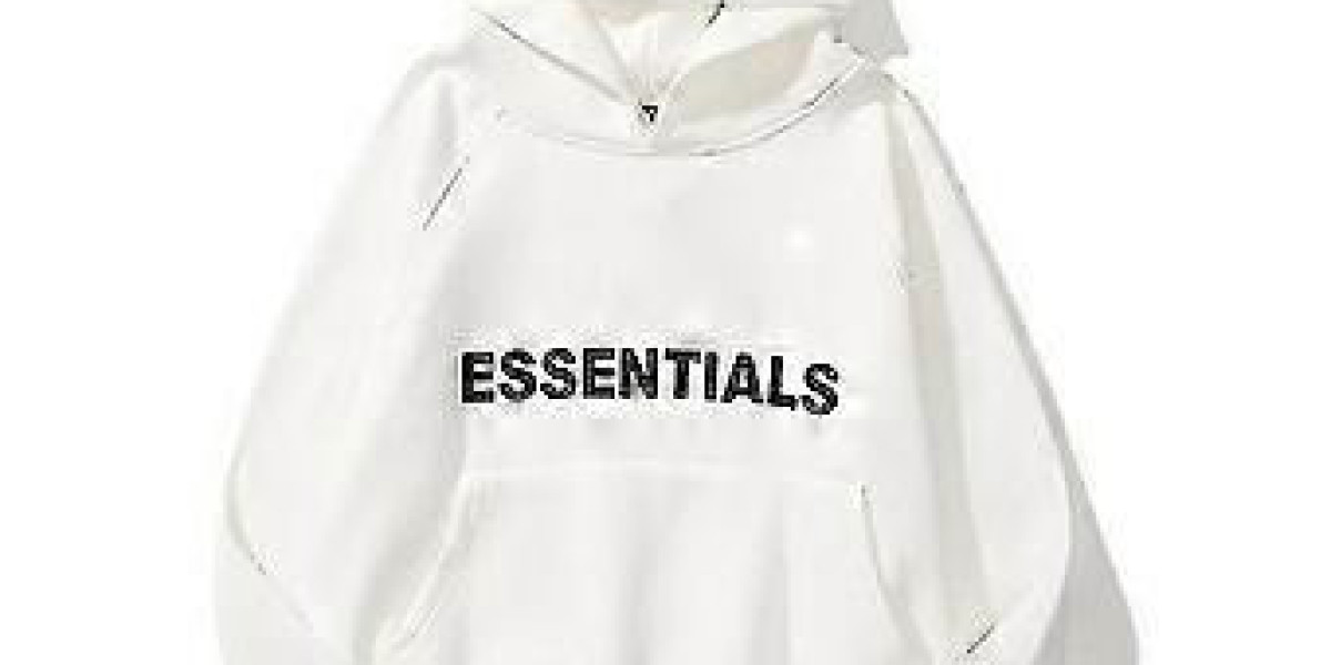 "Monochrome Masterpiece: Styling the Essentials Hoodie"