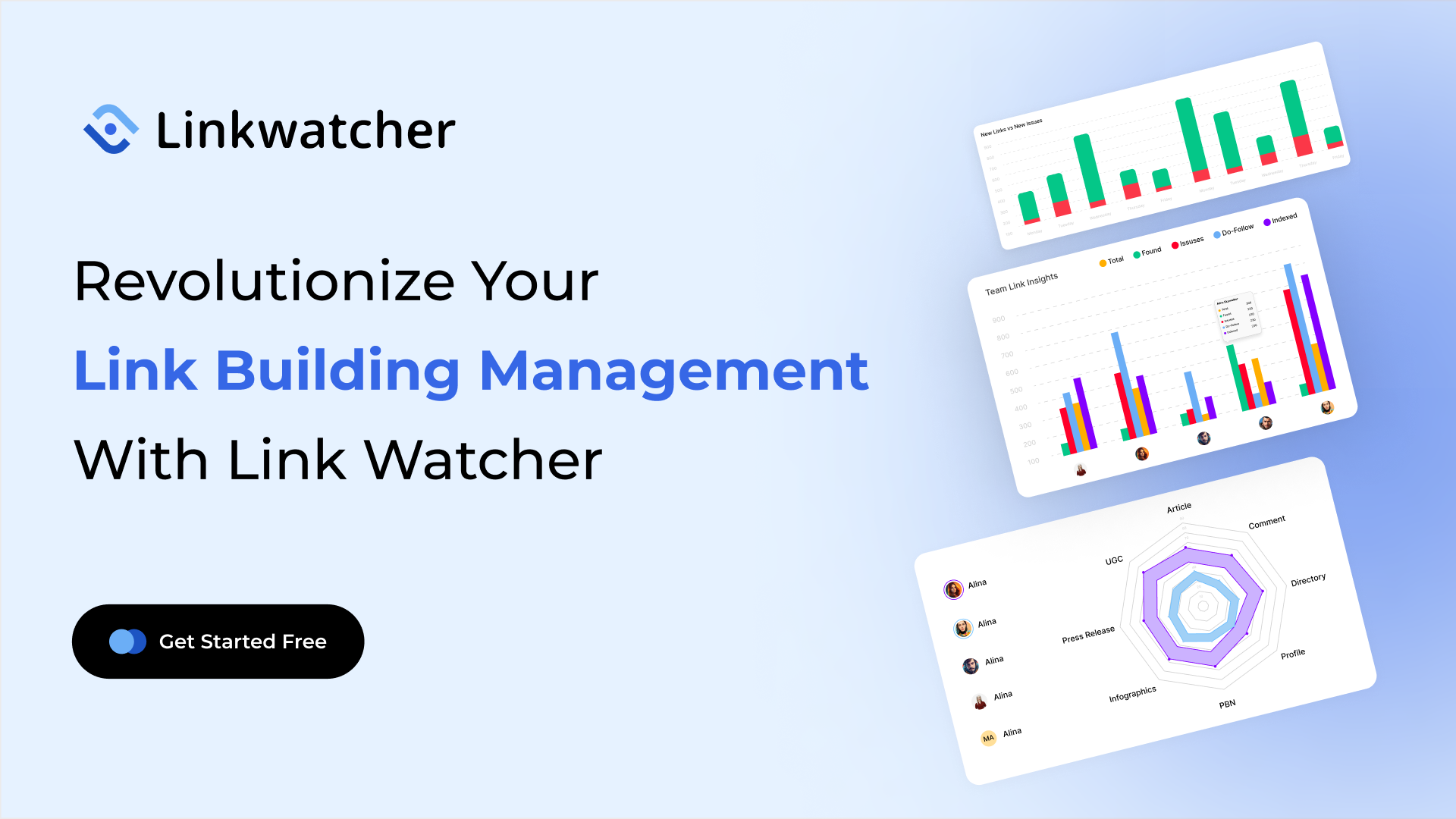 Linkwatcher | Backlink Monitoring & Link Building Management