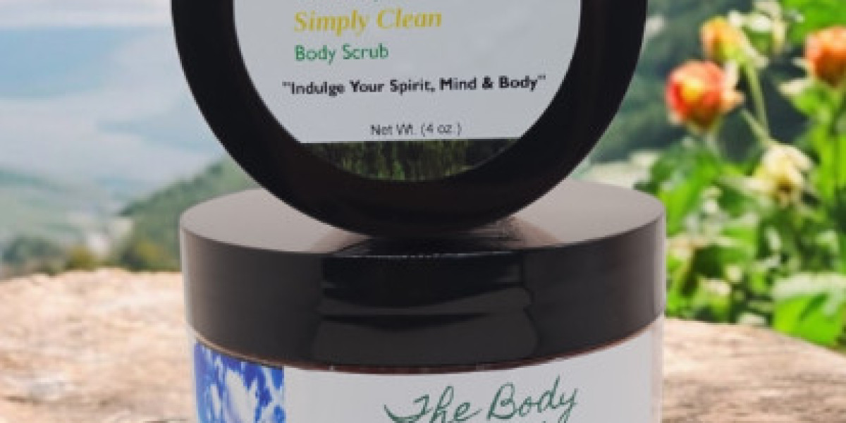 Simply Clean – A Gentle, Unscented Body Scrub for Sensitive Skin
