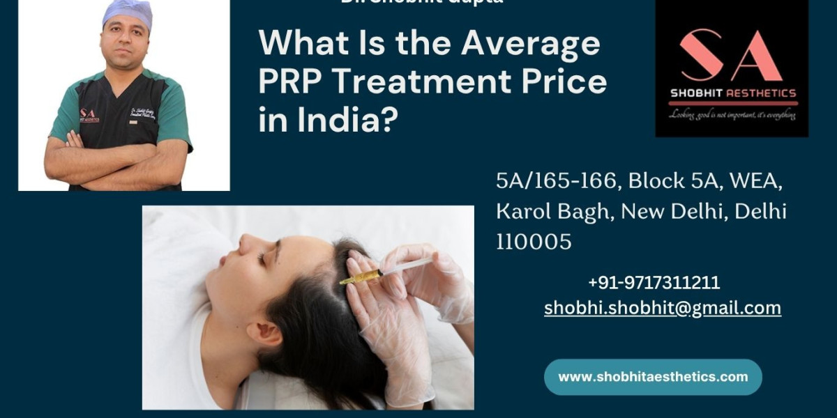 What Is the Average PRP Treatment Price in India?