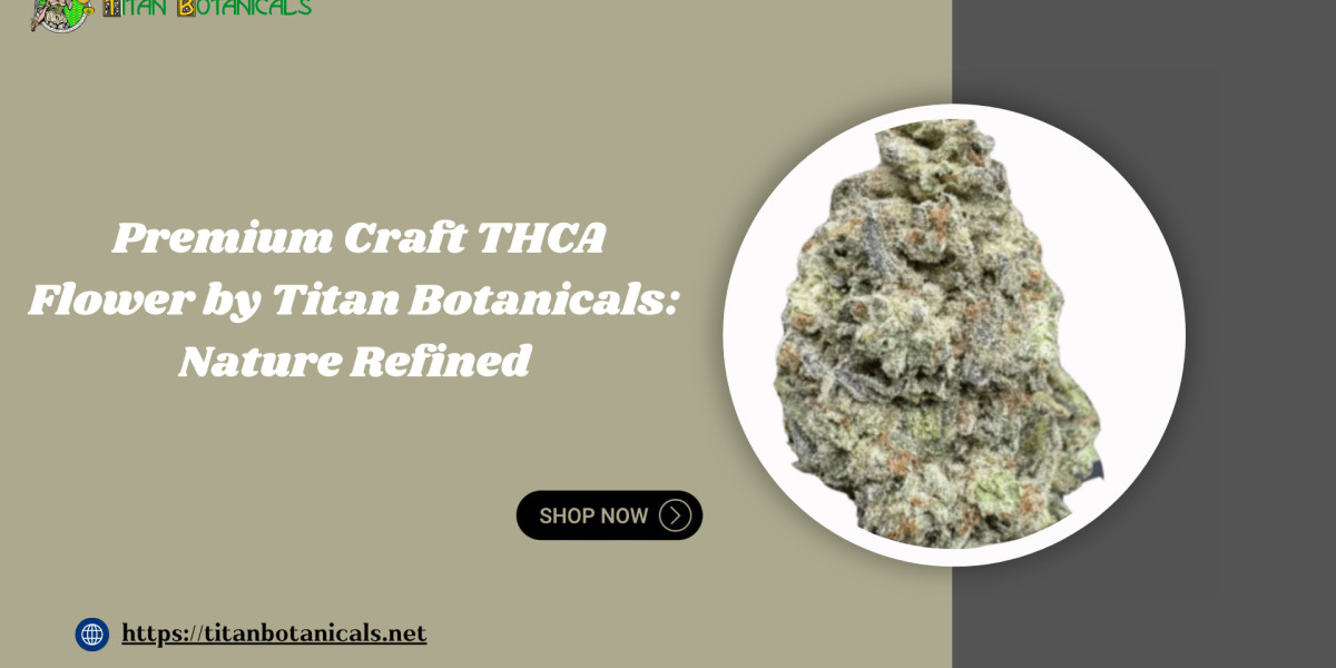 Premium Craft THCA Flower by Titan Botanicals: Nature Refined