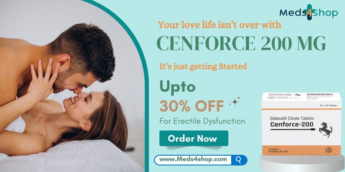 Cenforce 200 mg: A Trusted Solution for ED Problems