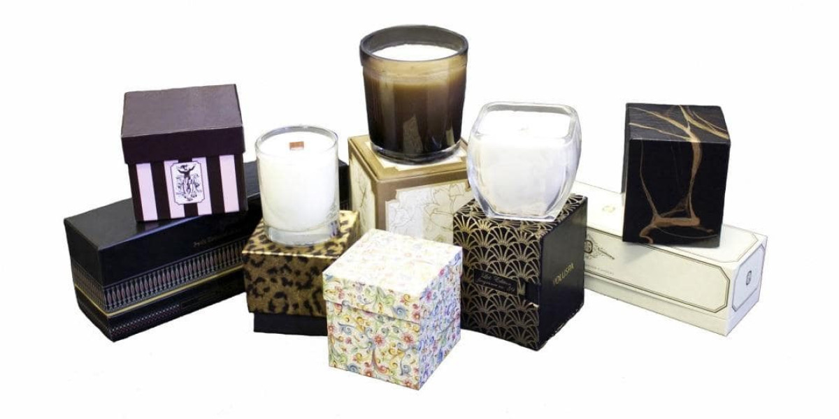 Elegant Luxury Candle Packaging for Premium Brands