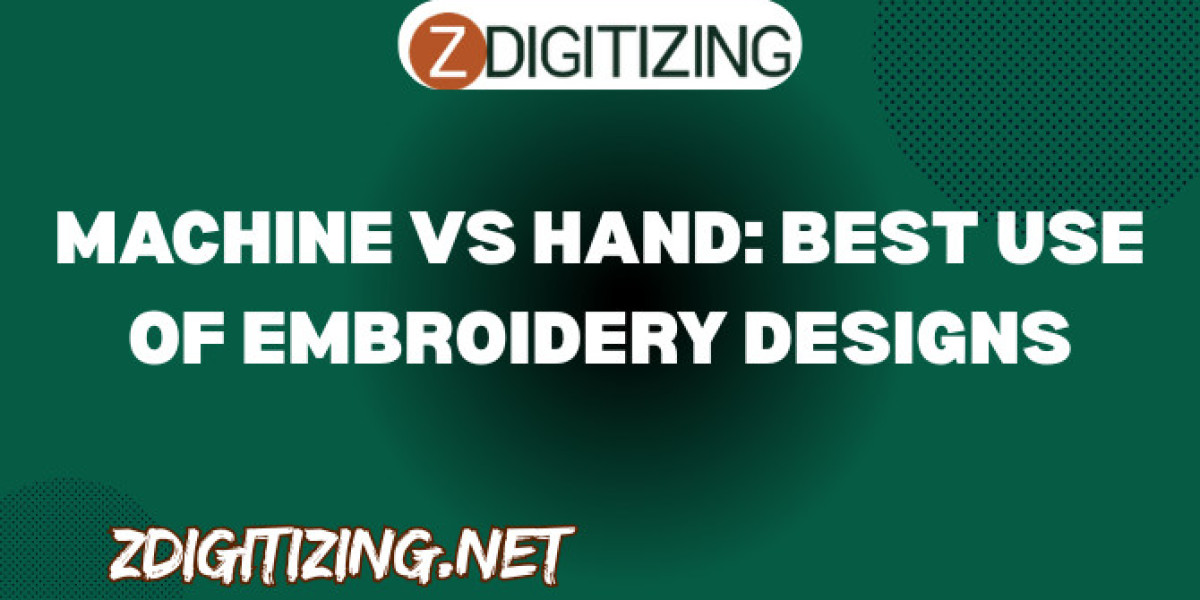 Machine vs Hand: Best Use of Embroidery Designs