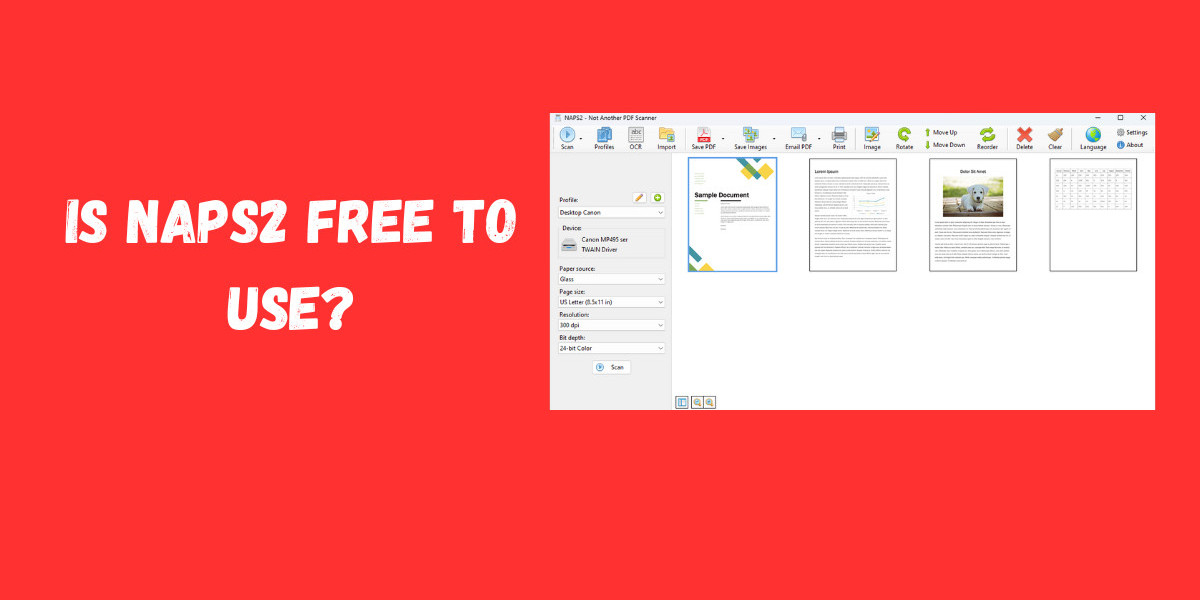 Is NAPS2 Free to Use?