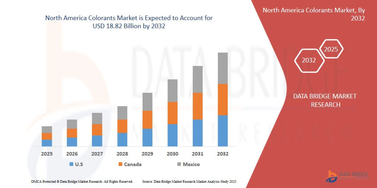 North America Colorants Market Demand with Paints, Plastics, and Food Coloring Applications