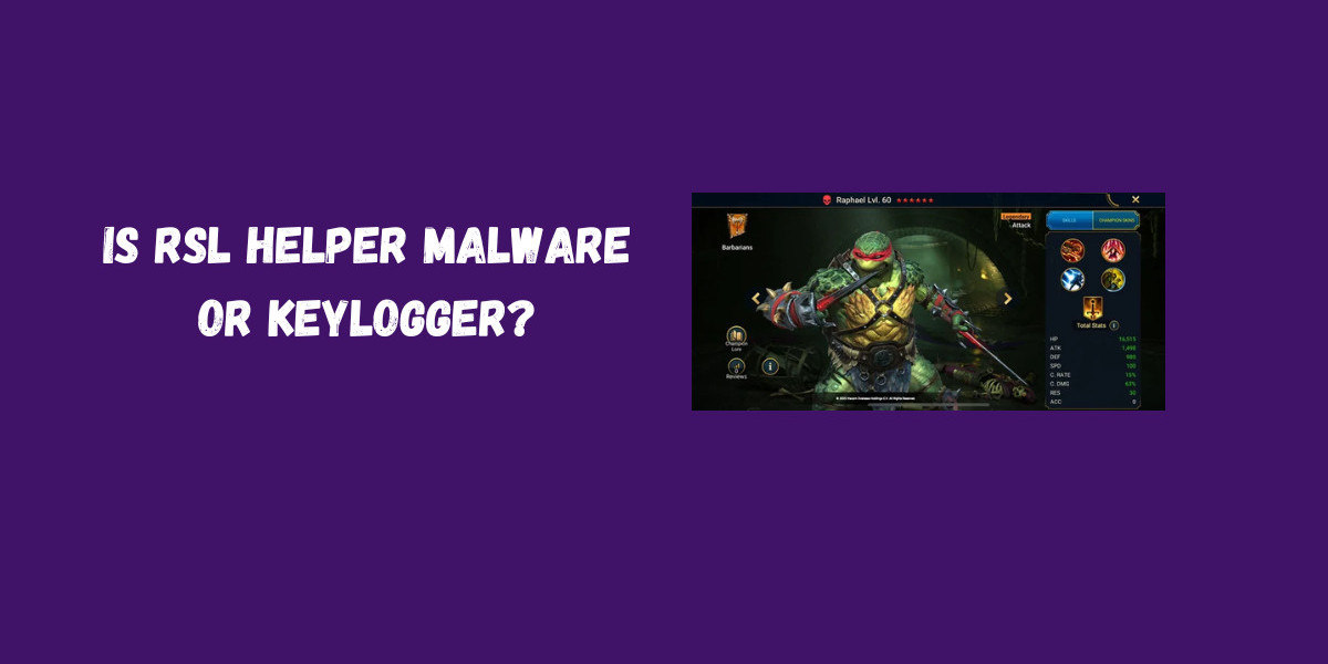 Is RSL Helper Malware or Keylogger?