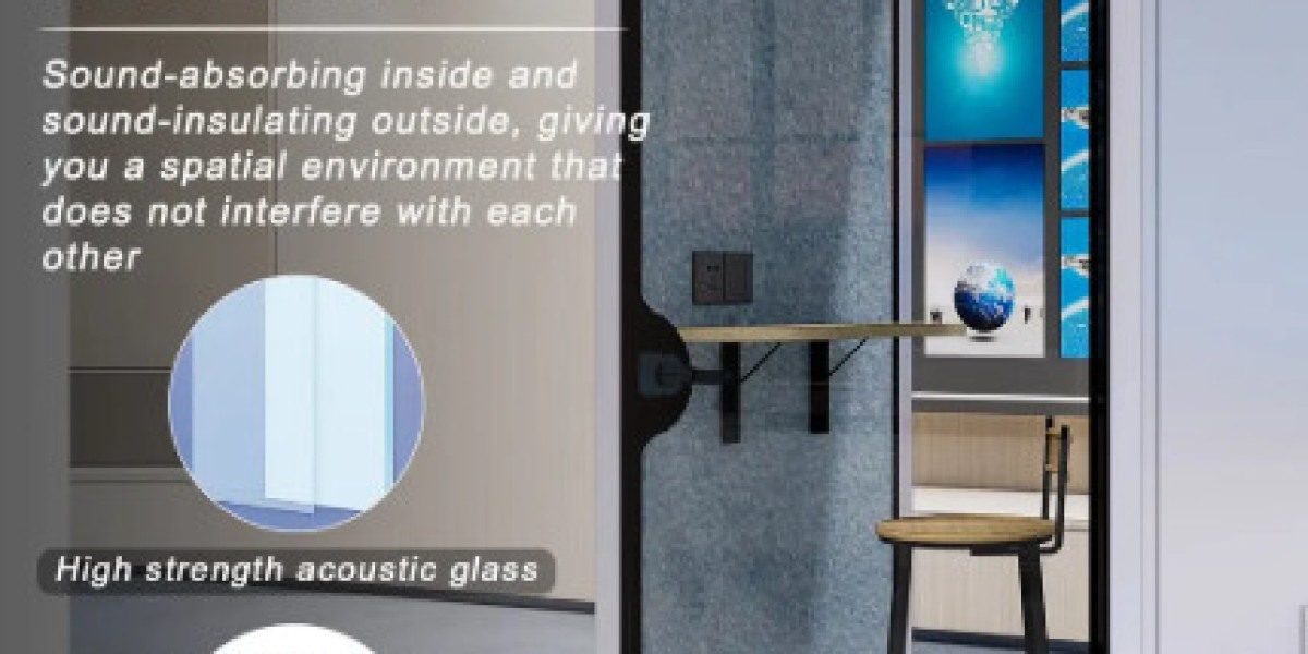 Feeling inside the modern mini office pod: SOP modern office cabin experience