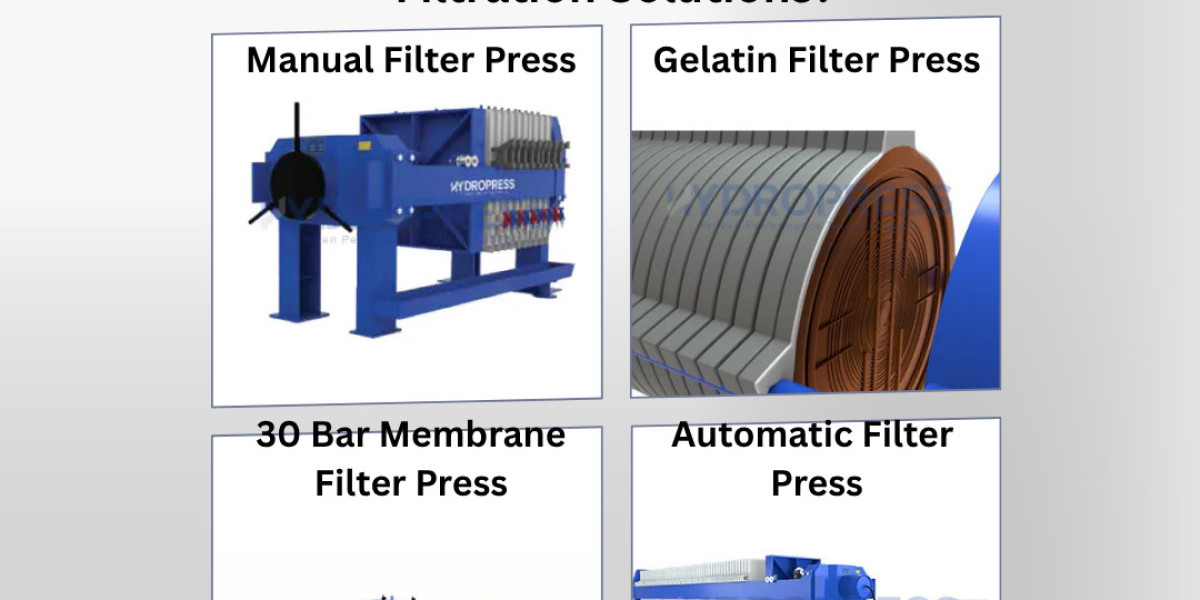 Filter Press Machine Manufacturer – Why Choose Hydro Press Industries for Superior Filtration Solutions?