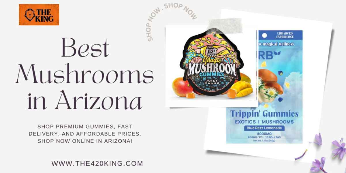 Buy the Best Mushrooms in Arizona – Premium Edibles & Gummies by The 420 King
