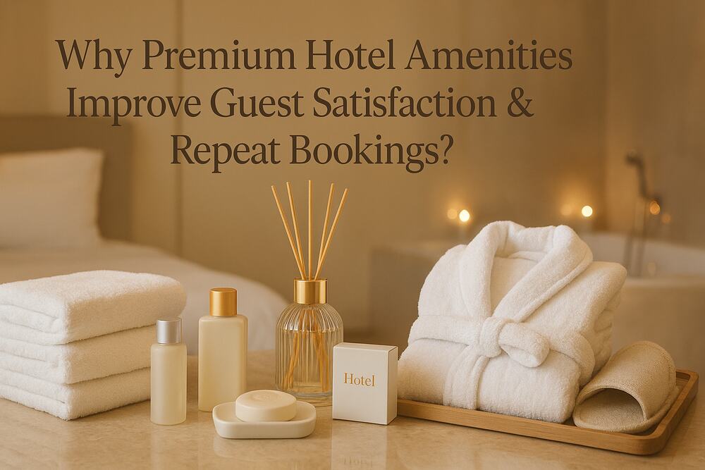 Why Premium Hotel Amenities Improve Guest Satisfaction & Repeat Bookings?