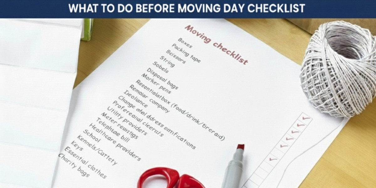 What to Do Before Moving Day Checklist