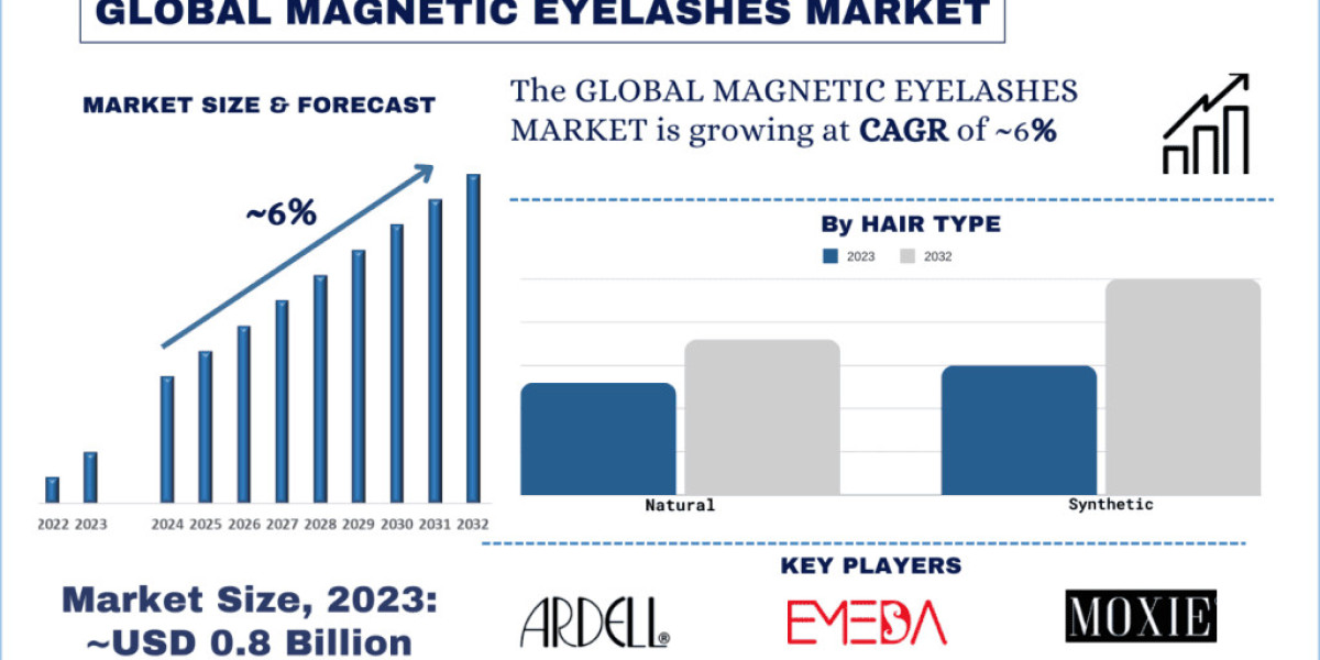 Magnetic Eyelashes Market, Analysis, Trends, Growth and Forecast (2024-2032)
