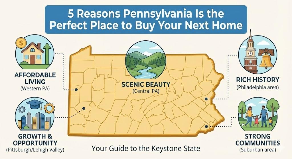 5 Reasons Pennsylvania Is the Perfect Place to Buy Your Next Home – KinkedPress