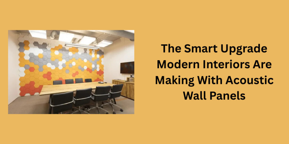 The Smart Upgrade Modern Interiors Are Making With Acoustic Wall Panels