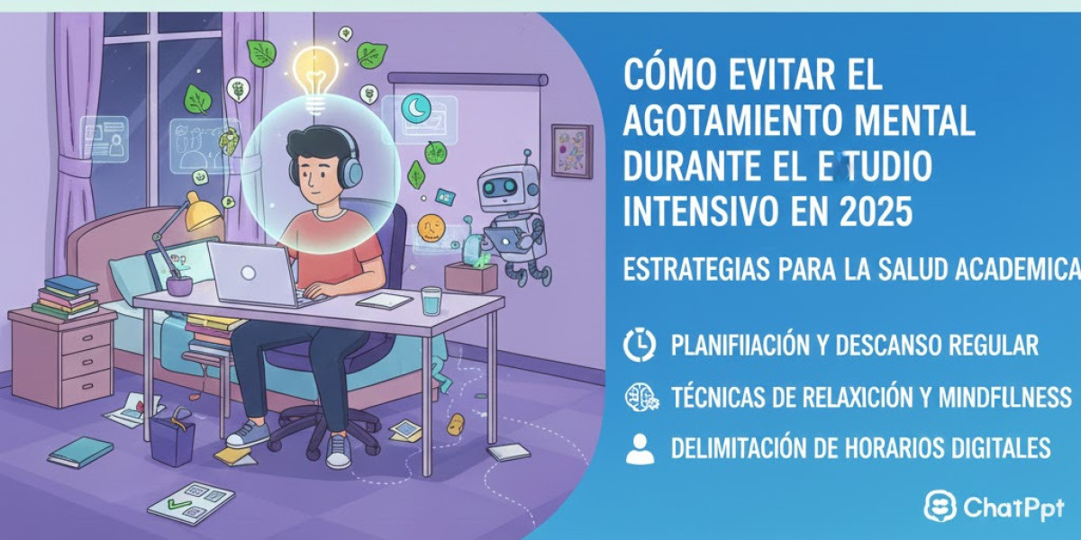 Cómo evitar el agotamiento mental durante el estudio intensivo en 2025
