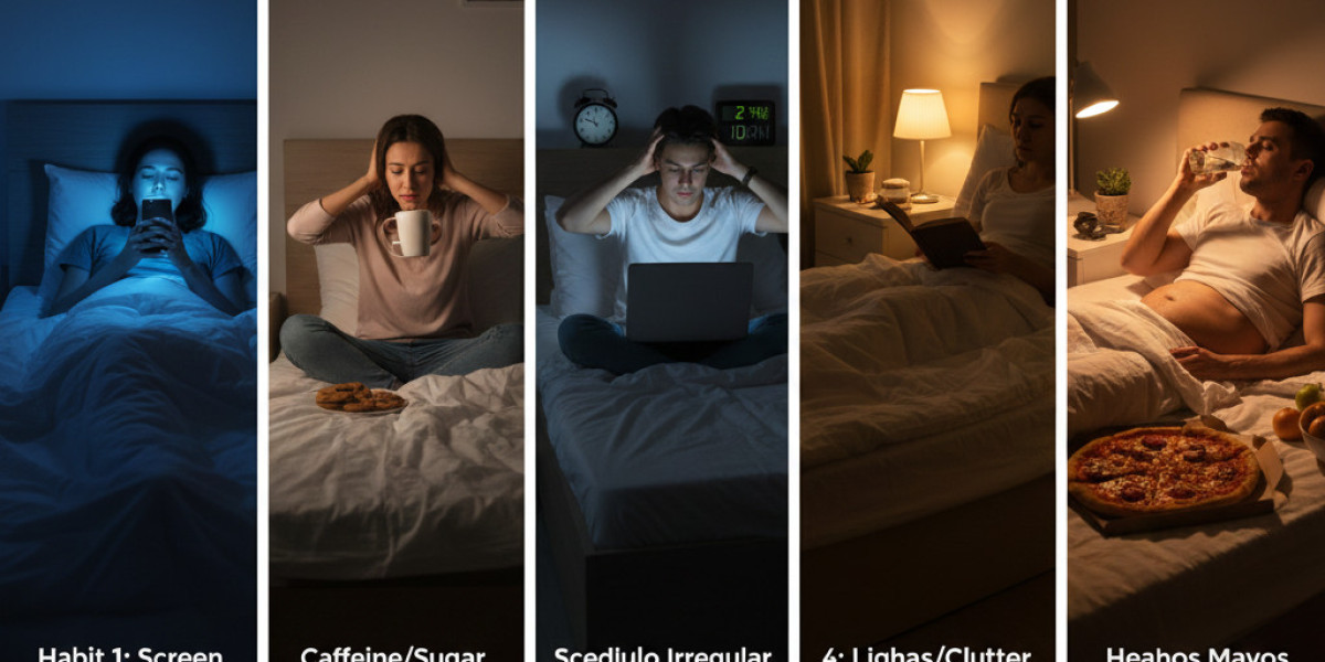 5 hábitos nocturnos que arruinan tu sueño (y cómo evitarlos)