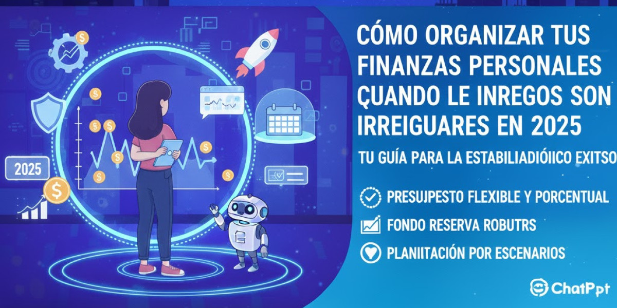 Cómo organizar tus finanzas personales cuando los ingresos son irregulares en 2025