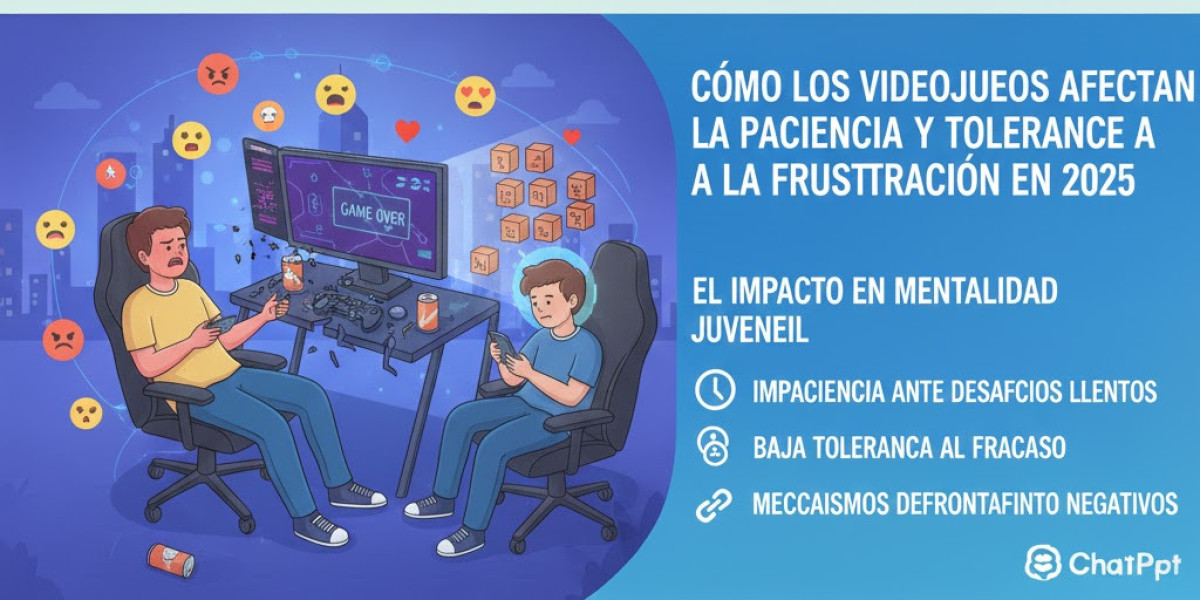 Cómo los videojuegos afectan la paciencia y la tolerancia a la frustración en 2025
