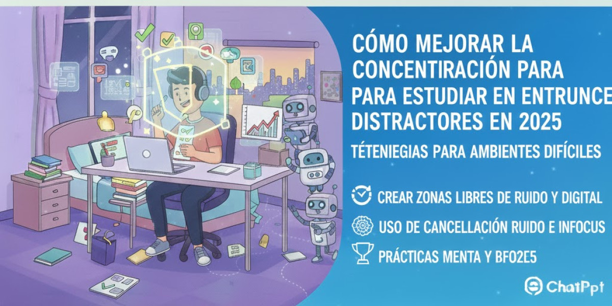 Cómo mejorar la concentración para estudiar en entornos distractores en 2025
