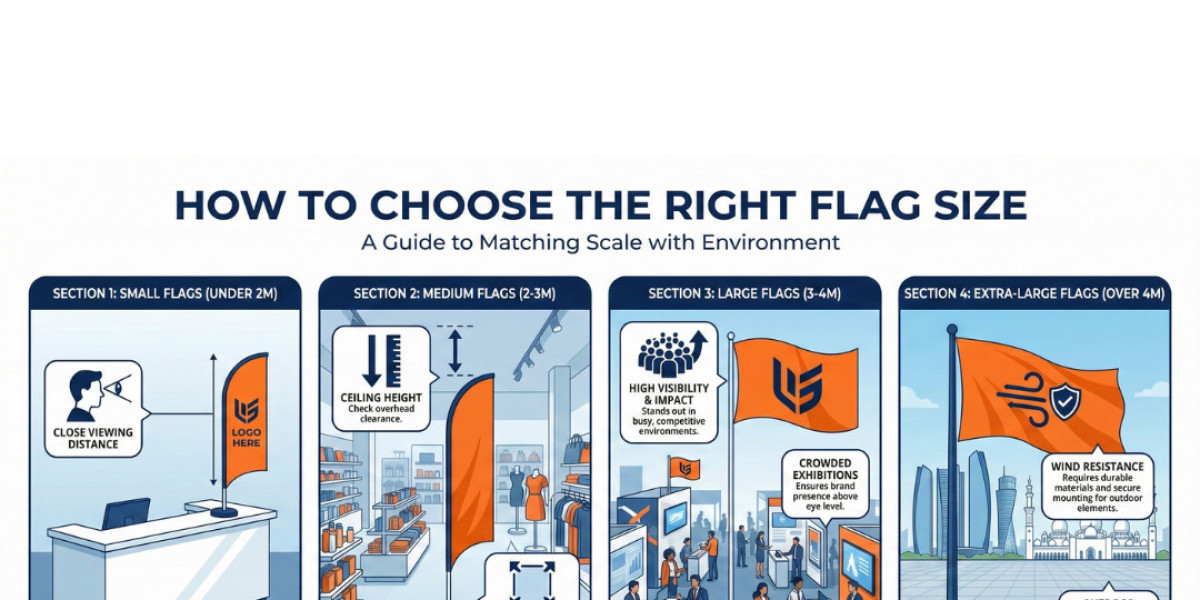 How to Choose the Right Flag Size for Your Marketing Space