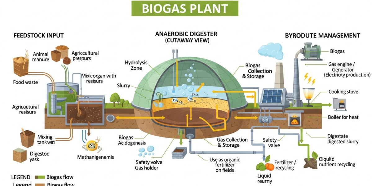 El pronóstico del mercado de biogás destaca una tasa de crecimiento anual compuesta (CAGR) constante hasta 2032