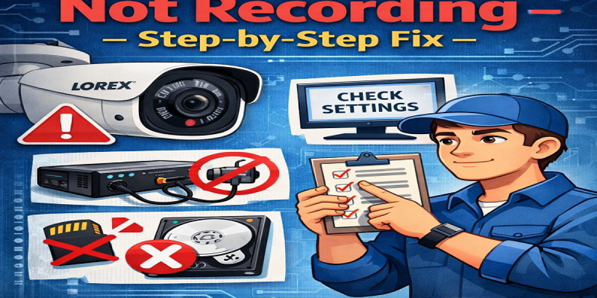 Lorex Camera Not Recording – Step-by-Step Fix