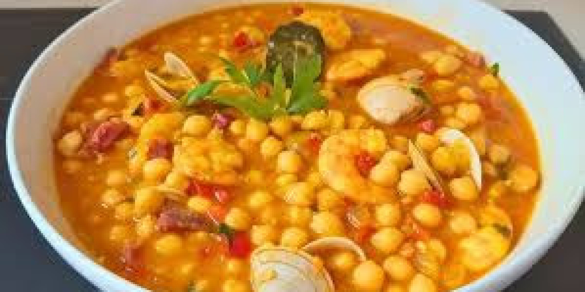 Potaje Prolongado de Sorgo Rojo con Colinabo Glaseado, Miso de Garbanzo y Pera Deshidratada