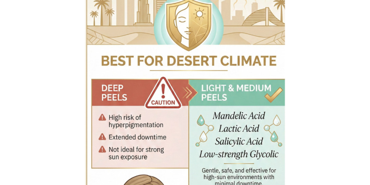 Which Type of Chemical Peel Is Best for Dubai’s Climate?