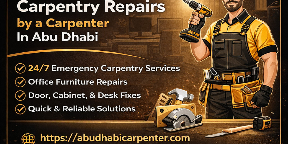 Emergency Office Carpentry Repairs by a Carpenter In Abu Dhabi