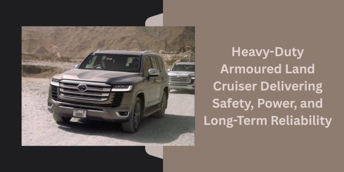Heavy-Duty Armoured Land Cruiser Delivering Safety, Power, and Long-Term Reliability