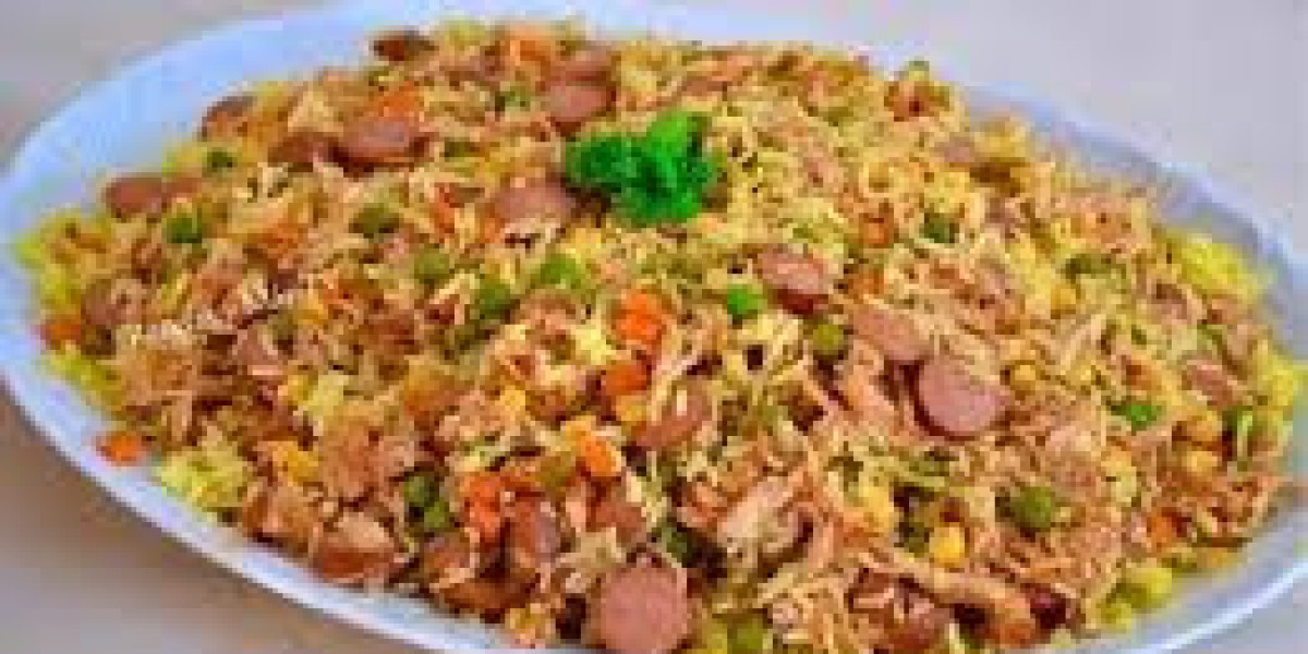 Arroz con pollo sencillo y bien ejecutado