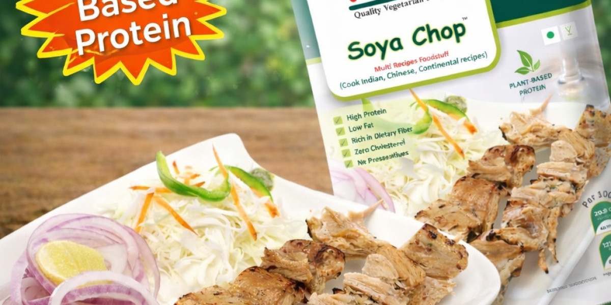 Premium Soya Chaap by Vezlay Foods – High-Protein Plant-Based Delight