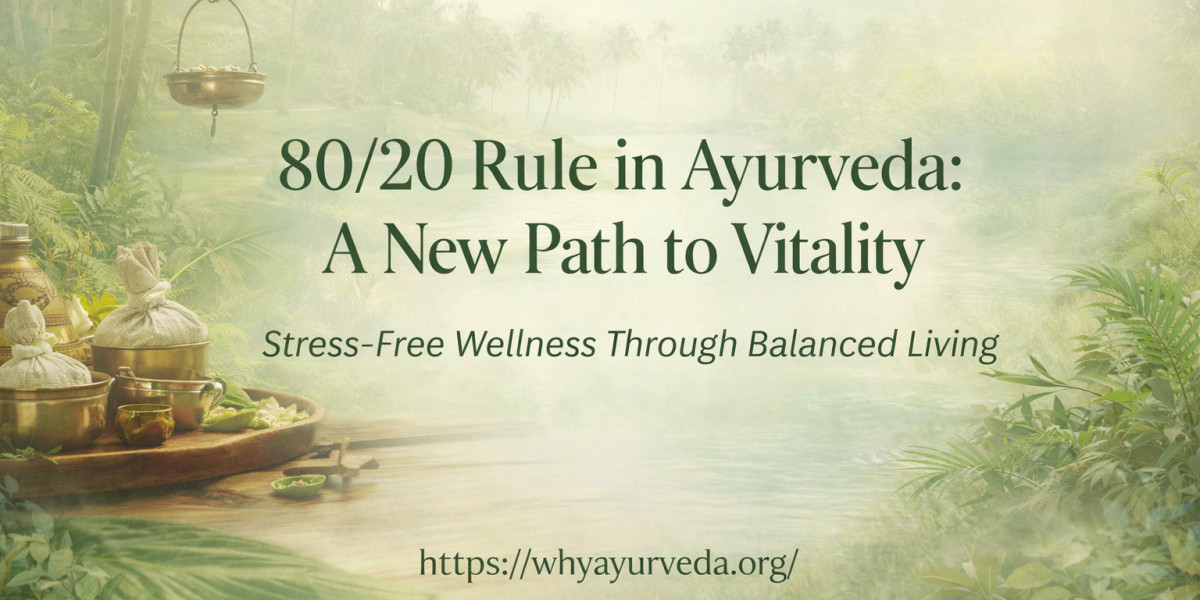 80/20 Rule in Ayurveda: A New Path to Vitality for Stress-Free Wellness