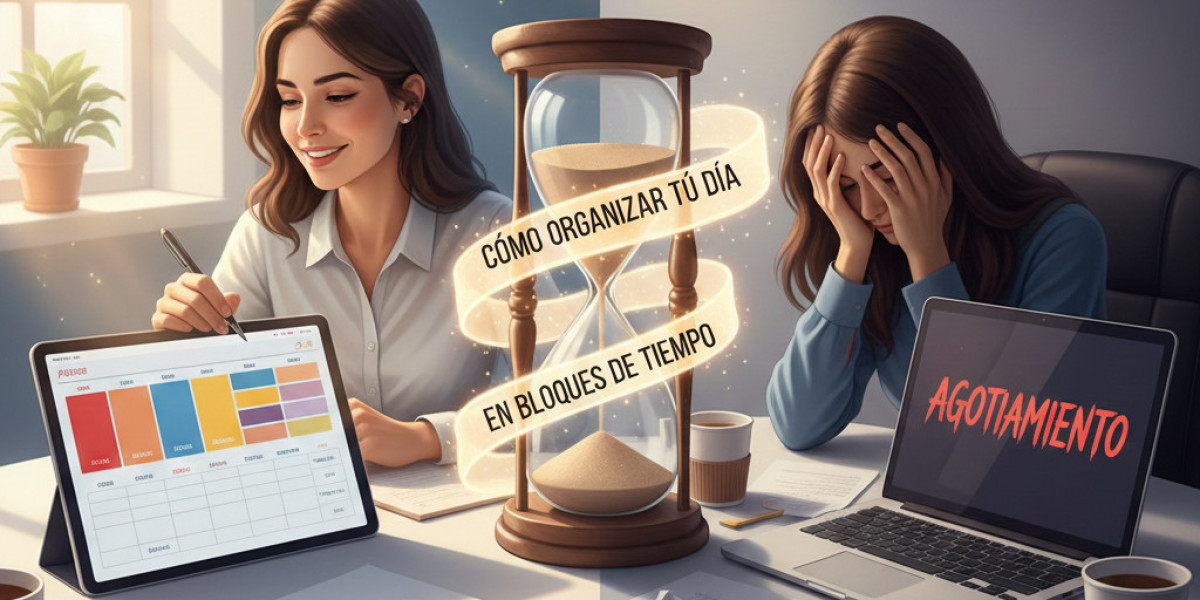 Productividad pecado agotamiento: cómo organizar tú día en bloques Delaware tiempo