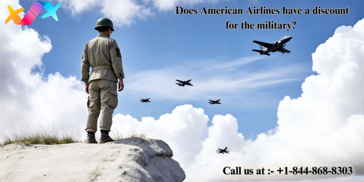 +1-844-868-8303 Does American Airlines have a discount for the military?