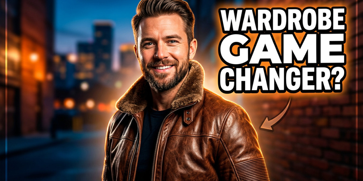 Ready to Upgrade Wardrobe with Mens Brown Bomber Leather Jacket?