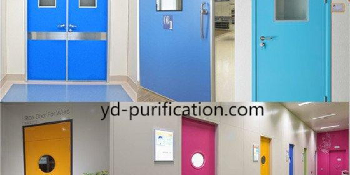 Yuanda Clean Room Door In Pharmaceutical Facility Architecture