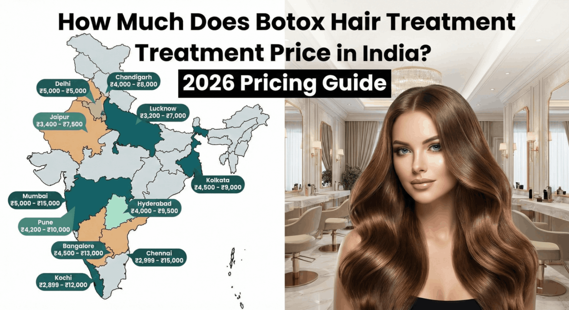 Botox Hair Treatment Price In India 2026 | ₹3K-₹15K Guide