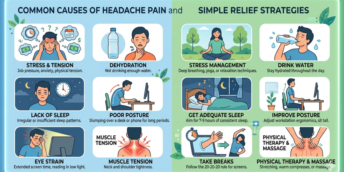 Headache Pain Relief Tips for Quick Comfort