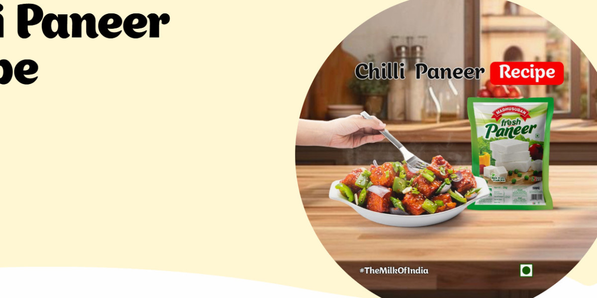 Chilli Paneer Recipe | Spicy & Crispy Indo-Chinese Delight by Madhushudhan.